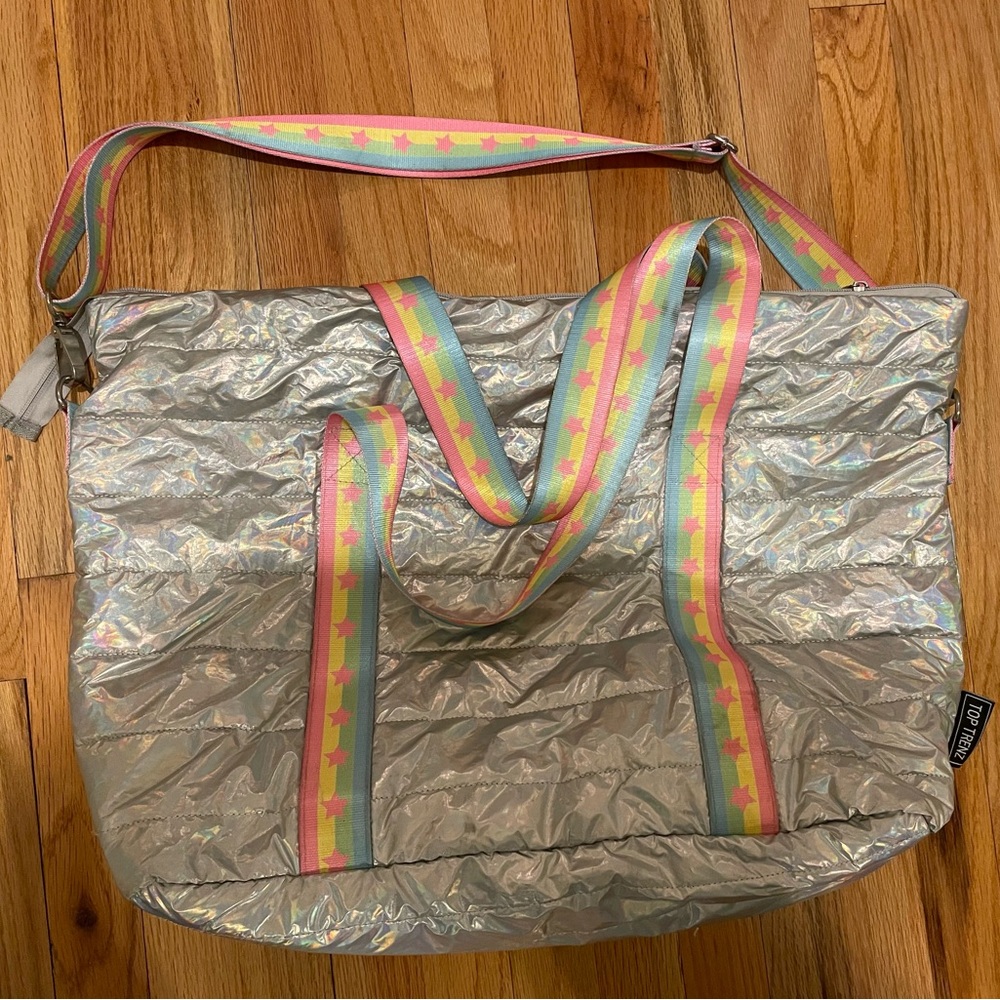 Top Trenz puffer tote